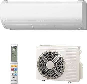 Amazon | 日立 ルームエアコン 6畳 2.2kW RAS-XR2225S(W)/SET スター